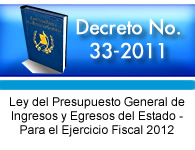 Decreto 33-2011